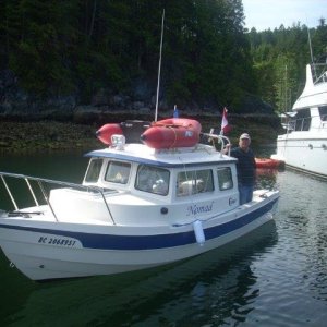 Admiral wants to dock us. Andrea does a great job.