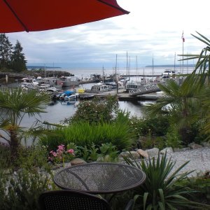 Lund marina.  Popular last stop before entering Desolation Sound.