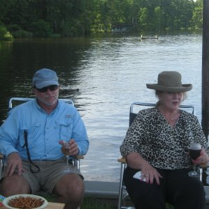 Commodore Steve and Admiral Joan