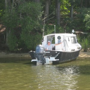River Horse: Bruce waits for the flotilla