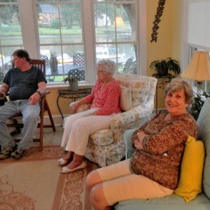 Neal from DELFIN with Joan & Steve's moms