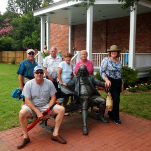 C-Brats with Ben Franklin in Smithfield