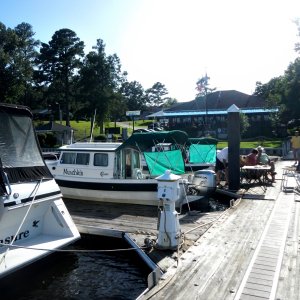 River Rest's Resturant in background