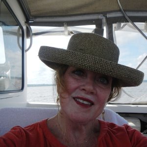 Joan from OSPREY enjoying the trip