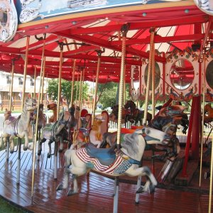 Media 'Carousel, Put-In-Bay, OH, Lake Erie.' in album 'At the dock with the big boats, Put-In-Bay, OH, Lake Erie.'