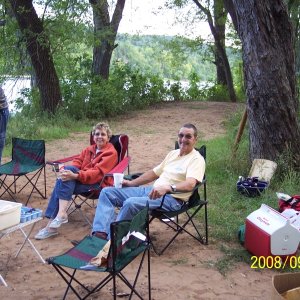 Media 'A little picnic to enjoy the day' in album 'A great day on the St Croix river.'