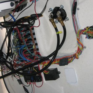 Media 'Wiring on back side of dash' in album 'Ready for the instructional cruise in Ft Myers'