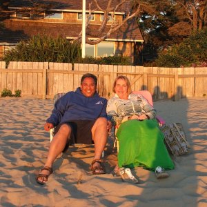 Watching the sunset