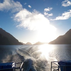 We are off just as the sun comes up.