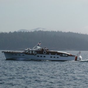 Classic Woody, Bedwell Harbour BC
