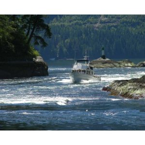 "Catharsis" 42 Grand Banks
in Malibu Rapids.
Princess Louisa Inlet, BC