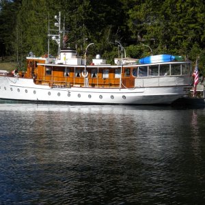 Media '"Dearleap", a labor of love. Or as the owner calls it, a labor of insanity! Pierre's at Echo Bay June 2011.' in album 'Campbell River Cutie'