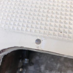 WS epoxy filled.