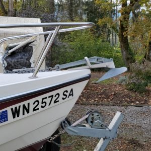 CQR anchor and rode