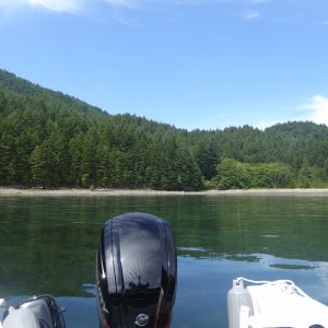 Media 'At DNR buoy in Eagle Harbor for Monday night. Only about 6' at innermost buoy at low tide.' in album 'Leaving Bedwell Harbour early Sunday morning'