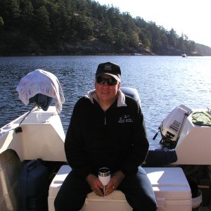 Morning Coffee, Reid Harbor,Stuart Island