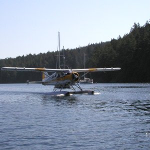 Sea Plane, Stuart Island.