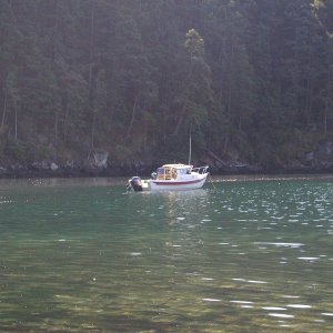 Media 'Thatcher Cove, Blakely Island 2' in album 'Our Boat with Her new numbers and Her new name'