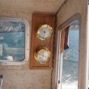 Media 'Ships clock & Barometer' in album 'Our Boat with Her new numbers and Her new name'