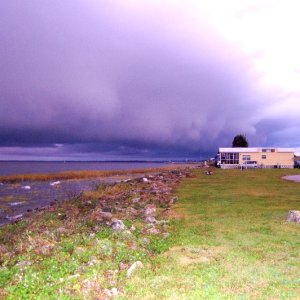 Cold front arriving Lake O