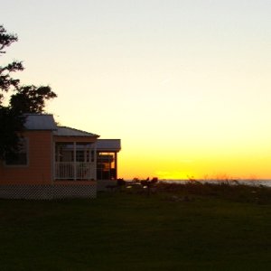 Sunset on New Years Day