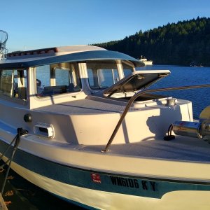 Photo from the Reid harbor dock.