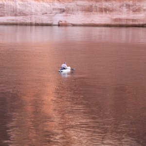 Jeff looking for fish