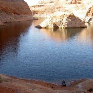 2006 Gathering site on Forgotton Canyon under many feet of water now