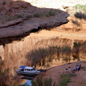 Where we spent the last night at Forgotton Canyon by ourselves and another wonderful night around the fire with the other C-Brats