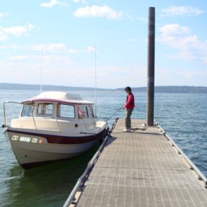First launch, Camano Island State park, fortunately it is just around the corner from the house