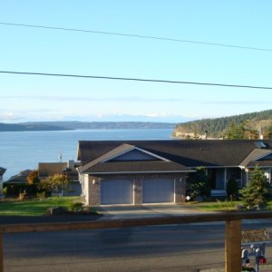 View of Elger Bay, Camano Island from our deck