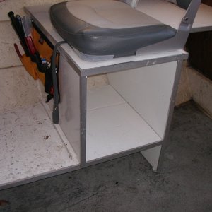 Revised shelf  floor compartment removed