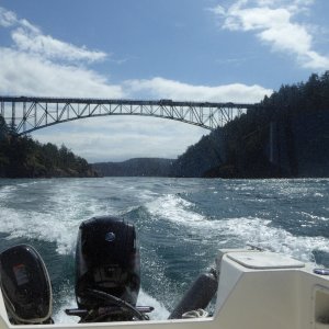 Media 'Deception Pass Bridge' in album 'Setting off on a daytrip with friend and fellow C-Brat Brock. What a beautiful day for a cruise!'