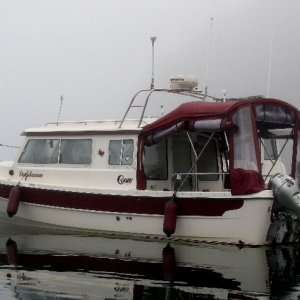 Daydream in Early Moring Fog at Tombolo Cove