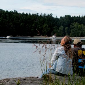 Peter and Caryn at Shallow Bay 7-20-11