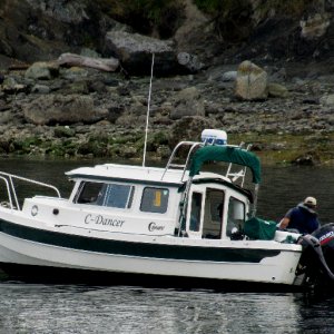 C-Dancer at Fossil Bay 7-20-11