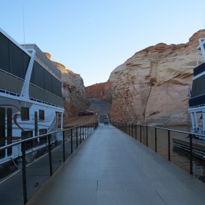 Media 'This was the boat ramp at Antelope Point, but now it is the only land access for the marina.' in album 'C-ViewII at Kane Wash'
