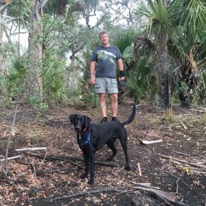 Media 'Good friend Gene back from a long walk with Otis' in album 'I see you !'