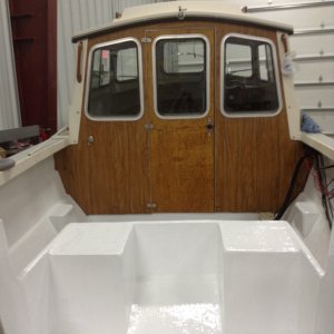 Media 'Also painted the inside hull with polyurethane to cover up the original spatter finish.' in album 'Original Splash well'