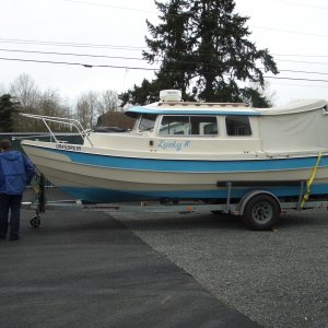 (catdogcat) Hooking the boat up @ Lake Stevens