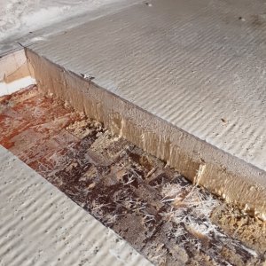 this core looks dry but it isn't
