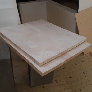 two layers of 3/4 balsa