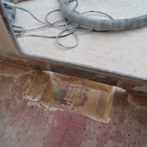 sump ground out