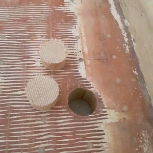 core ready for hole
