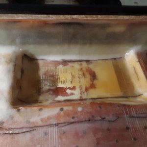 sump fully glassed, aft bulkhead reinforced