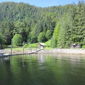 The community of Loring in Naha Bay