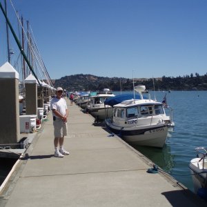 Sausalito, Steve (Dora Jean) -- no idea why I'm just standing there...