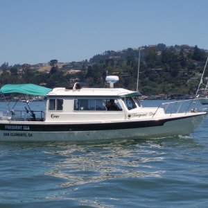 Dr. Bob on Frequency Sea near Angel Island