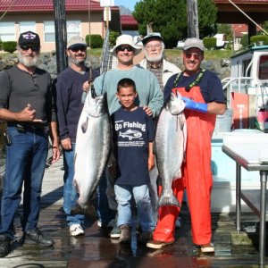 The gang with the two biggest slabs