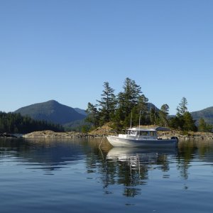 Thursday evening in Octopus Islands